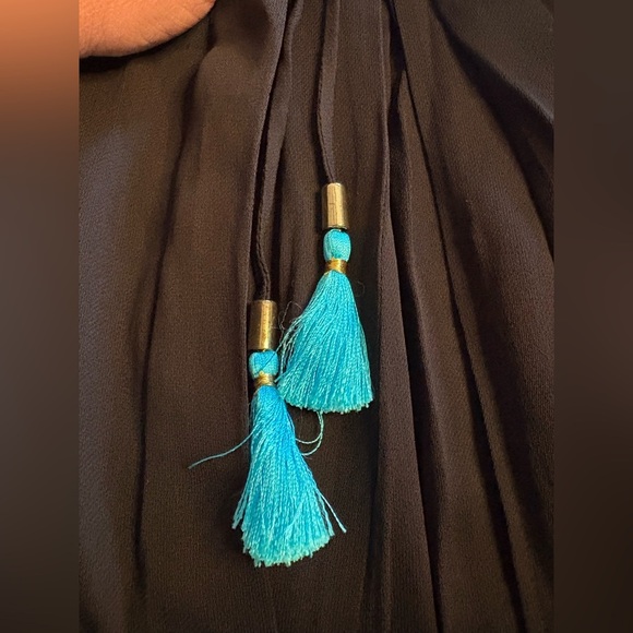 EUC Karina Grimaldi- Elegant Black Maxi Dress. Size S - Picture 7 of 8